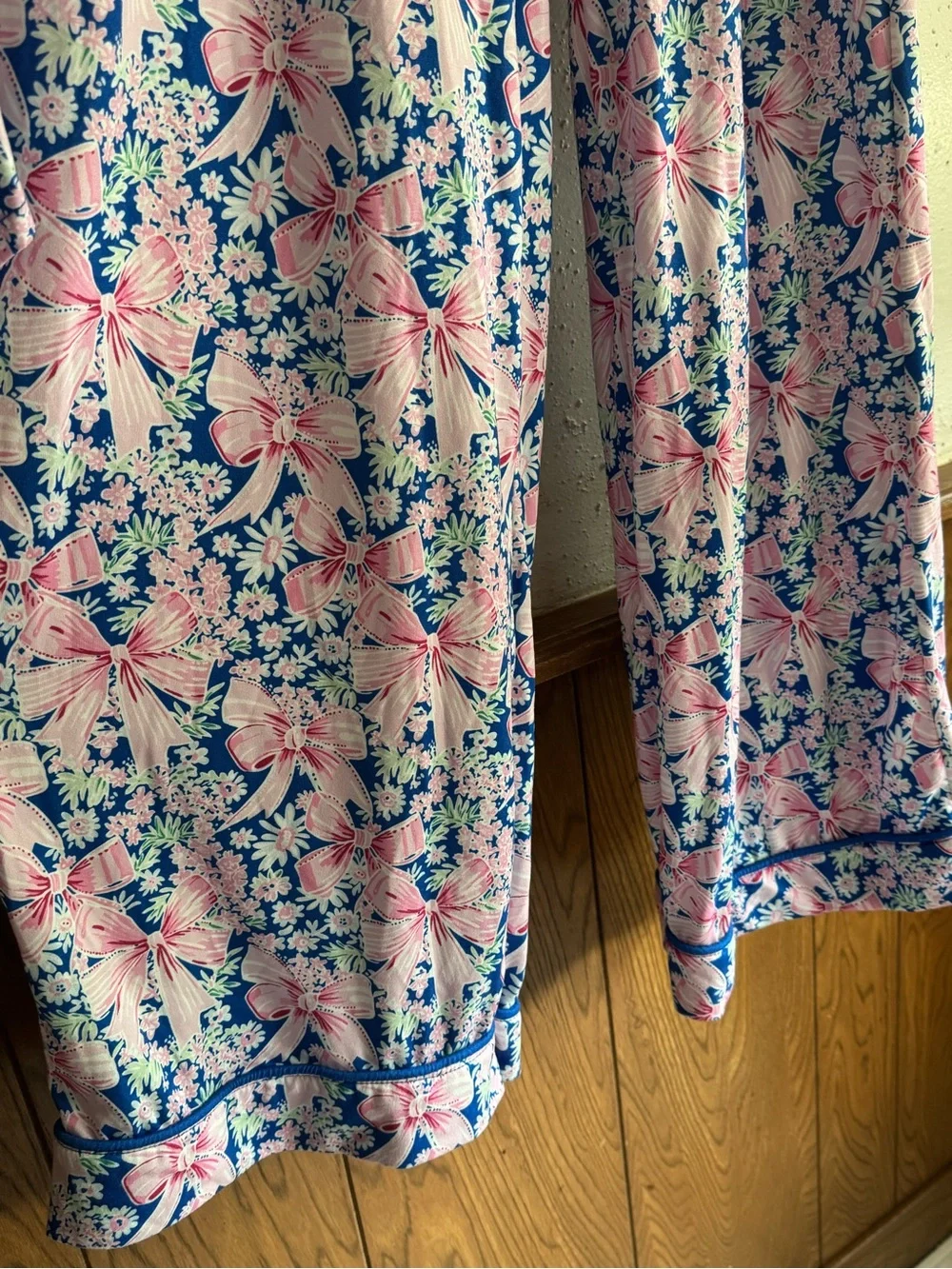 Jordann Jammies Floral Pink & Blue Women's Pajama Set